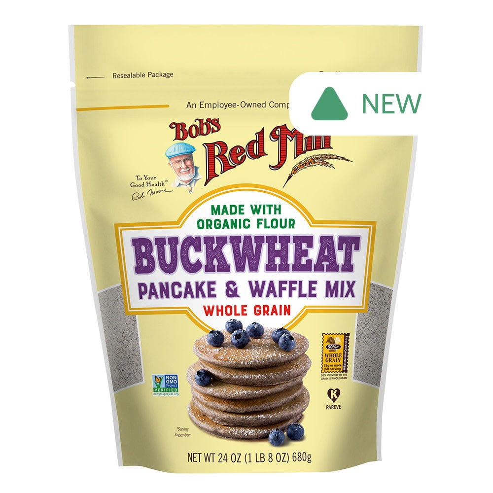 Wholesale Bob'S Red Mill Buckwheat Pancake & Waffle Mix 24 Oz Pouch- Bulk