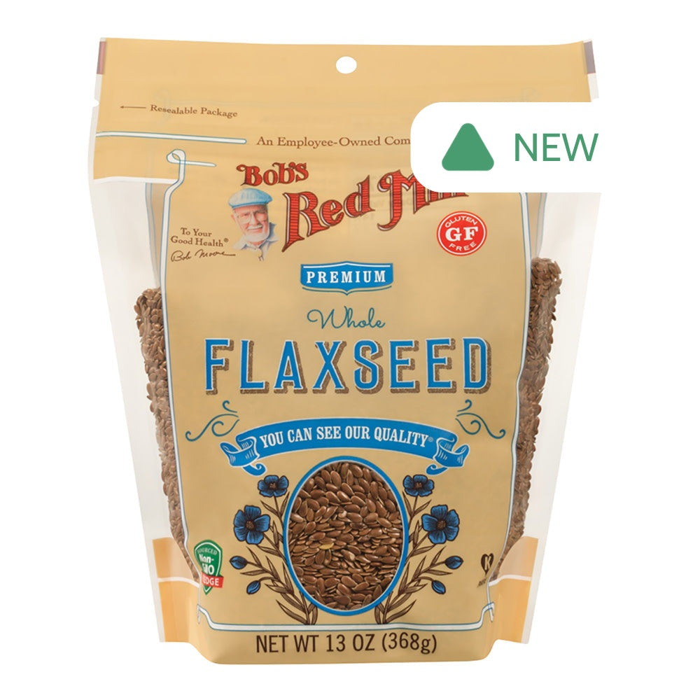 Wholesale Bob'S Red Mill Brown Flaxseed 13 Oz Pouch- Bulk