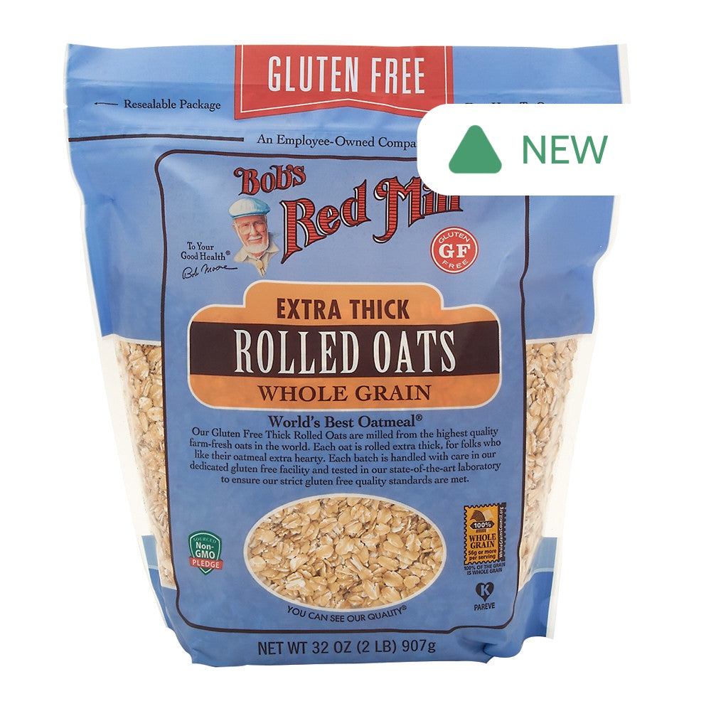 Wholesale Bob'S Red Mill Gluten Free Rolled Oats Thick 32 Oz Pouch- Bulk