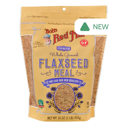 Wholesale Bob'S Red Mill Flaxseed Meal 16 Oz Pouch- Bulk