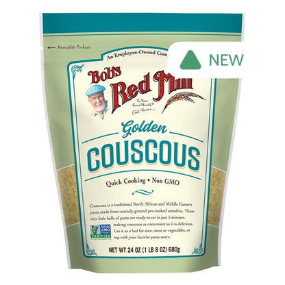 Wholesale Bob'S Red Mill Golden Couscous 24 Oz Pouch- Bulk