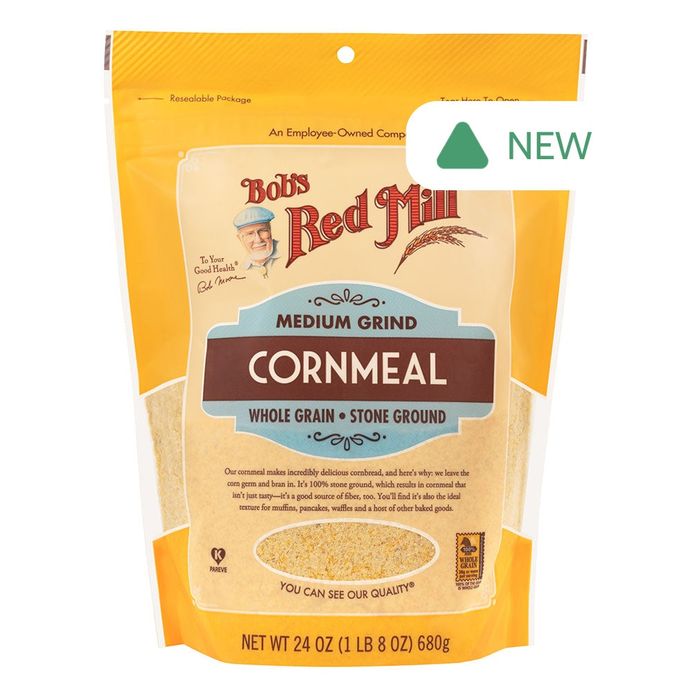 Wholesale Bob'S Red Mill Medium Grind Cornmeal 24 Oz Pouch- Bulk