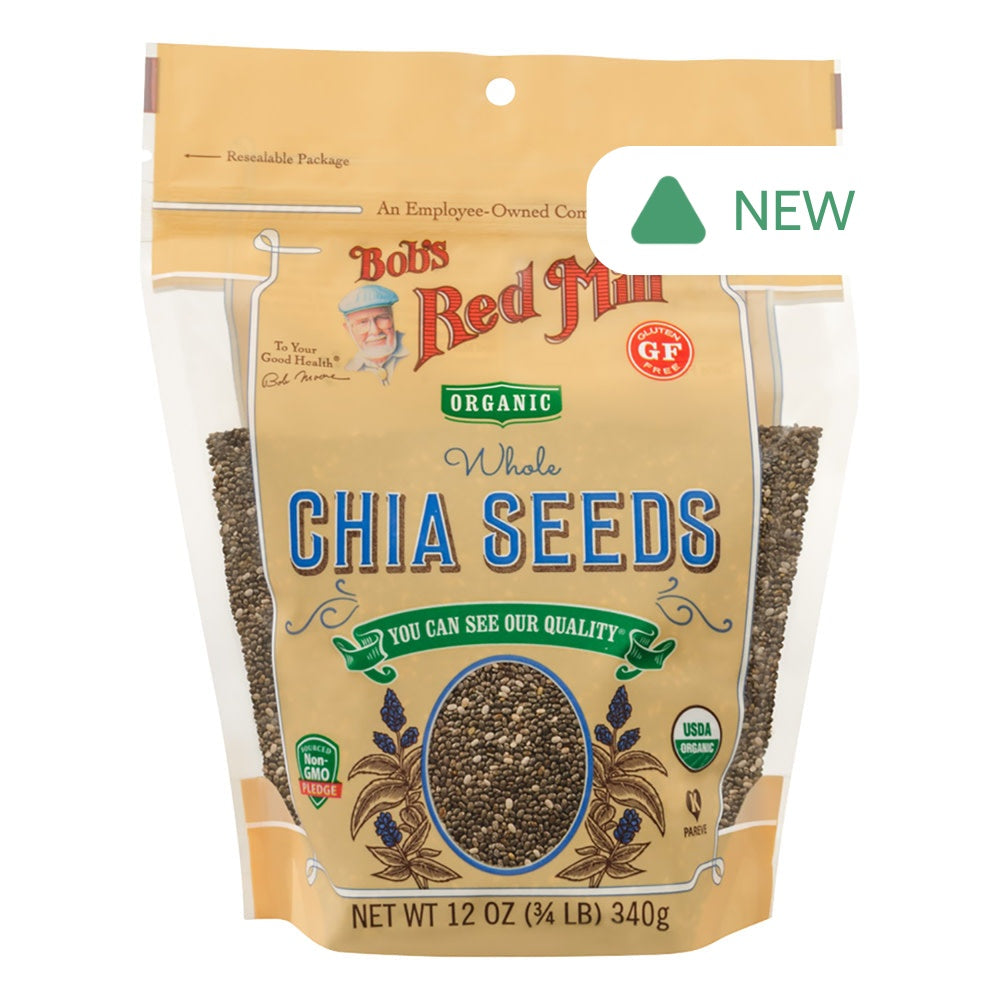Wholesale Bob'S Red Mill Organic Chia Seeds 12 Oz Pouch- Bulk
