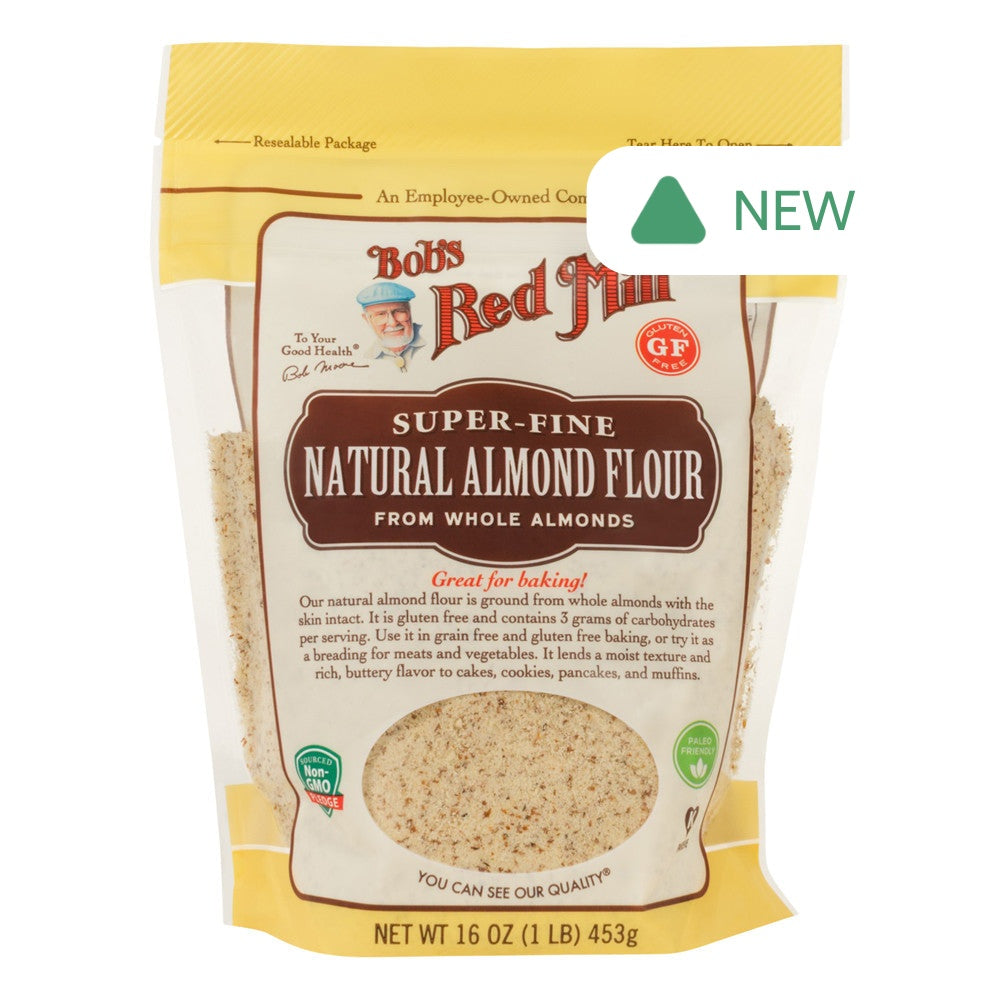 Wholesale Bob'S Red Mill Natural Almond Flour 16 Oz Pouch- Bulk