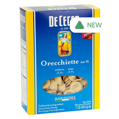 Wholesale De Cecco Orecchiette Pasta 16 Oz Box # 91- Bulk