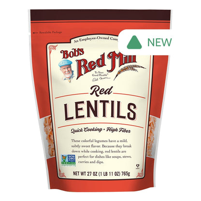 Wholesale Bob'S Red Mill Red Lentils 27 Oz Pouch- Bulk