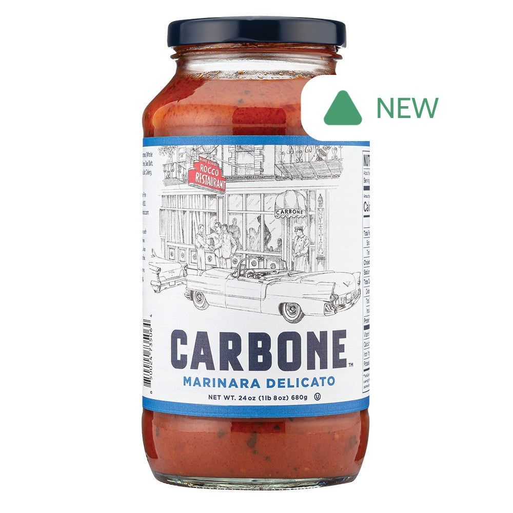 Wholesale Carbone Marinara Delicato Pasta Sauce 24 Oz Jar- Bulk