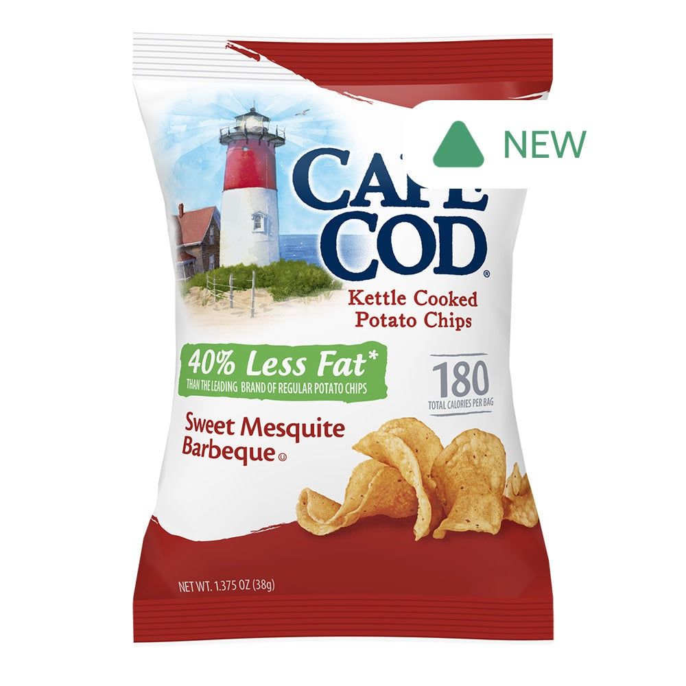 Wholesale Cape Cod Bbq Potato Chips 1.37 Oz Bag- Bulk