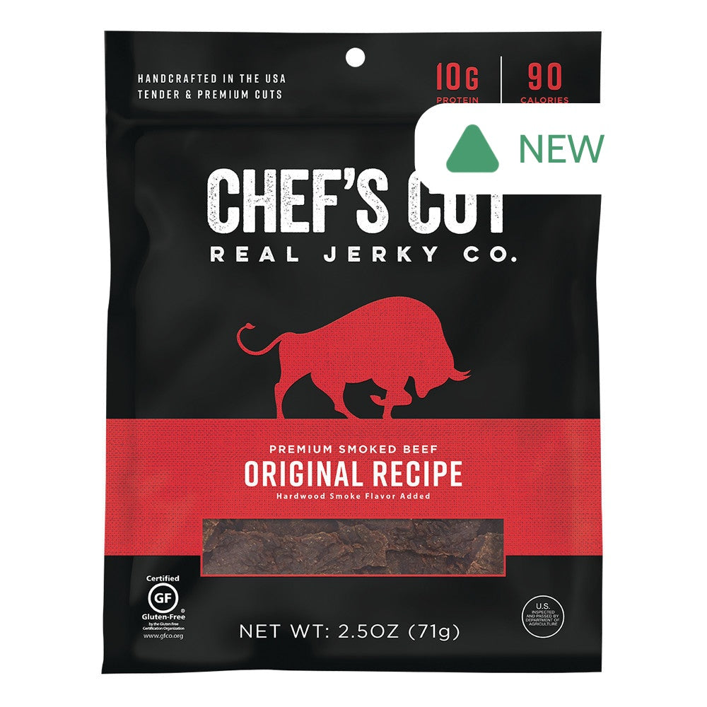 Wholesale Chef'S Cut Original Beef Jerky 2.5 Oz Bag- Bulk