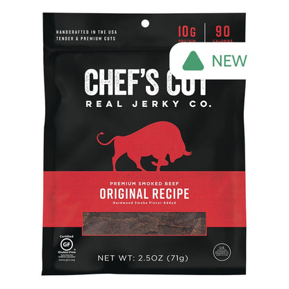 Wholesale Chef'S Cut Original Beef Jerky 2.5 Oz Bag- Bulk