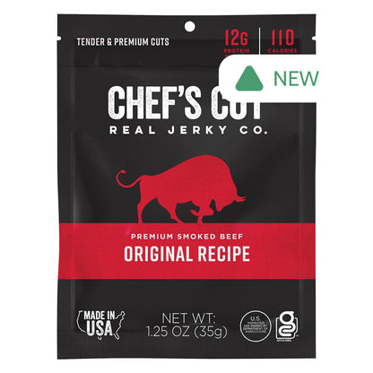 Wholesale Chef'S Cut Original Steak Jerky 1.25 Oz Bag- Bulk
