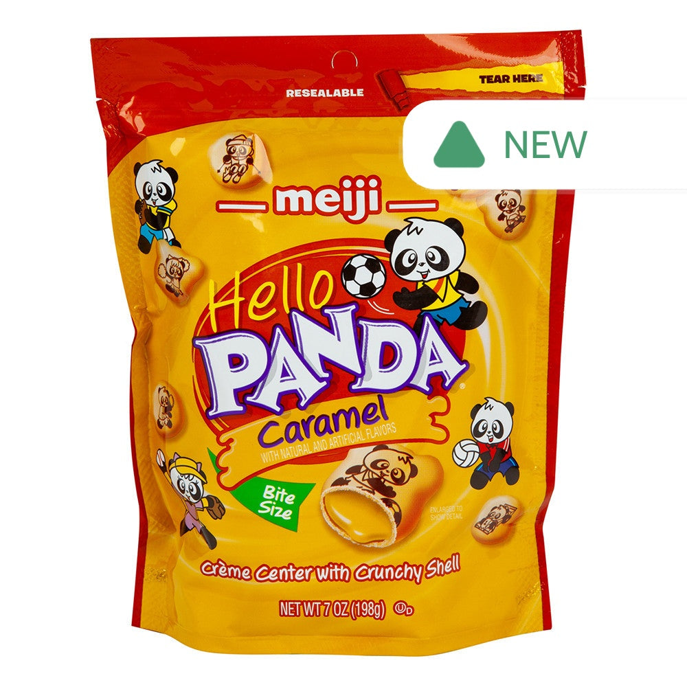 Wholesale Hello Panda Caramel Cookies 7 Oz Pouch- Bulk