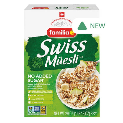 Wholesale Familia No Sugar Added Muesli 32 Oz Box #01214- Bulk