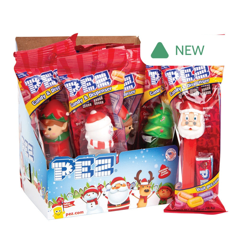Wholesale Pez Christmas Assortment 0.58 Oz- Bulk