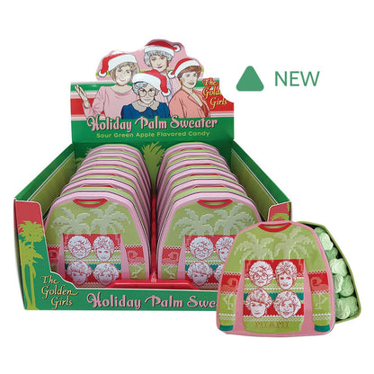Wholesale Golden Girls Christmas Sweater Palm 1.5 Oz Tin- Bulk