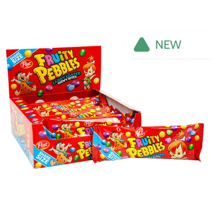 Wholesale Fruity Pebbles Candy Coated Chewy Bites 3.75 Oz Bag- Bulk