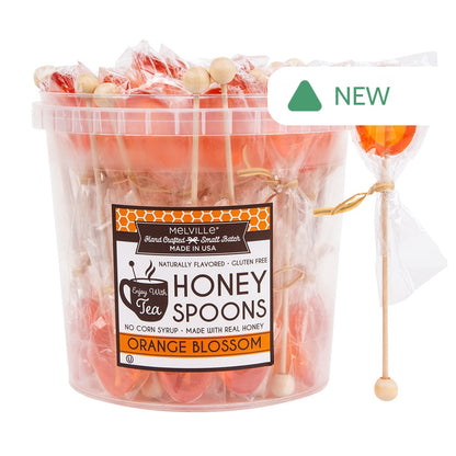 Wholesale Honey Spoons Orange Blossom 0.4 Oz- Bulk