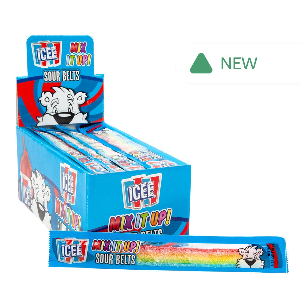 Wholesale Icee Sour Belts 0.35 Oz- Bulk