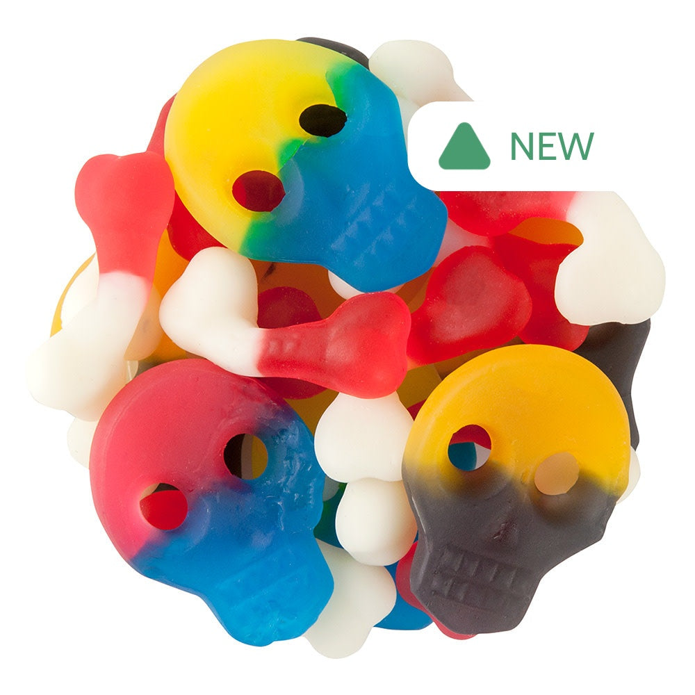 Wholesale Gummy Skulls And Bones- Bulk