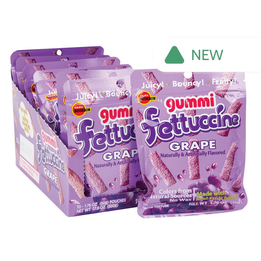 Wholesale Fettuccine Grape Gummi 1.76 Oz- Bulk
