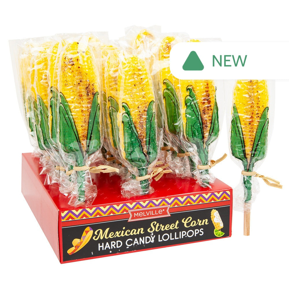 Wholesale Spicy Corn Mexican Street Corn Lollipop- Bulk