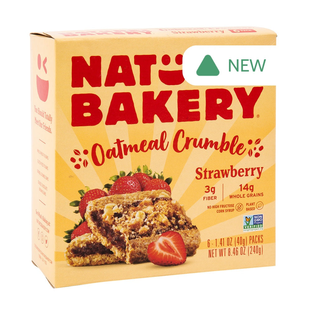 Wholesale Nature'S Bakery Oatmeal Crumble Bar Strawberry 8.46 Oz Box- Bulk
