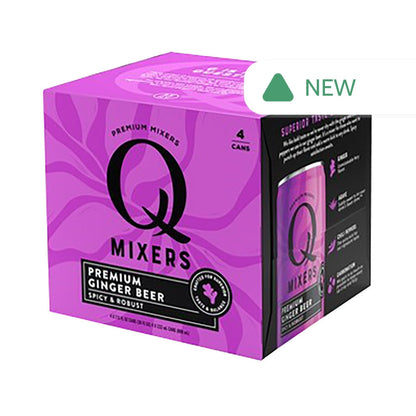 Wholesale Q Mixers Premium Ginger Beer Can 6 Pack 7.5 Oz- Bulk