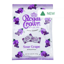Wholesale Regal Crown Sour Grape Hard Candy 6.25 Oz Peg Bag- Bulk