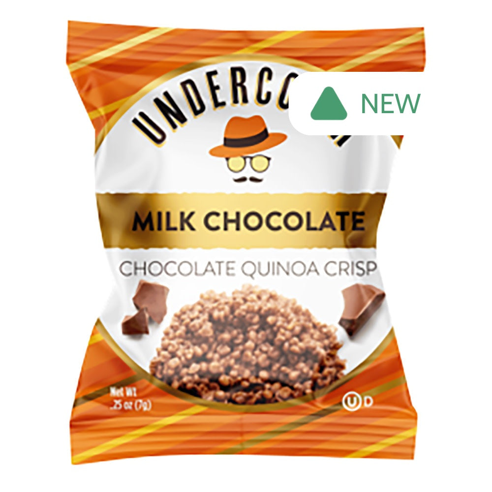 Wholesale Undercover Quinoa Mini Milk Chocolate 0.25 Oz Bag- Bulk