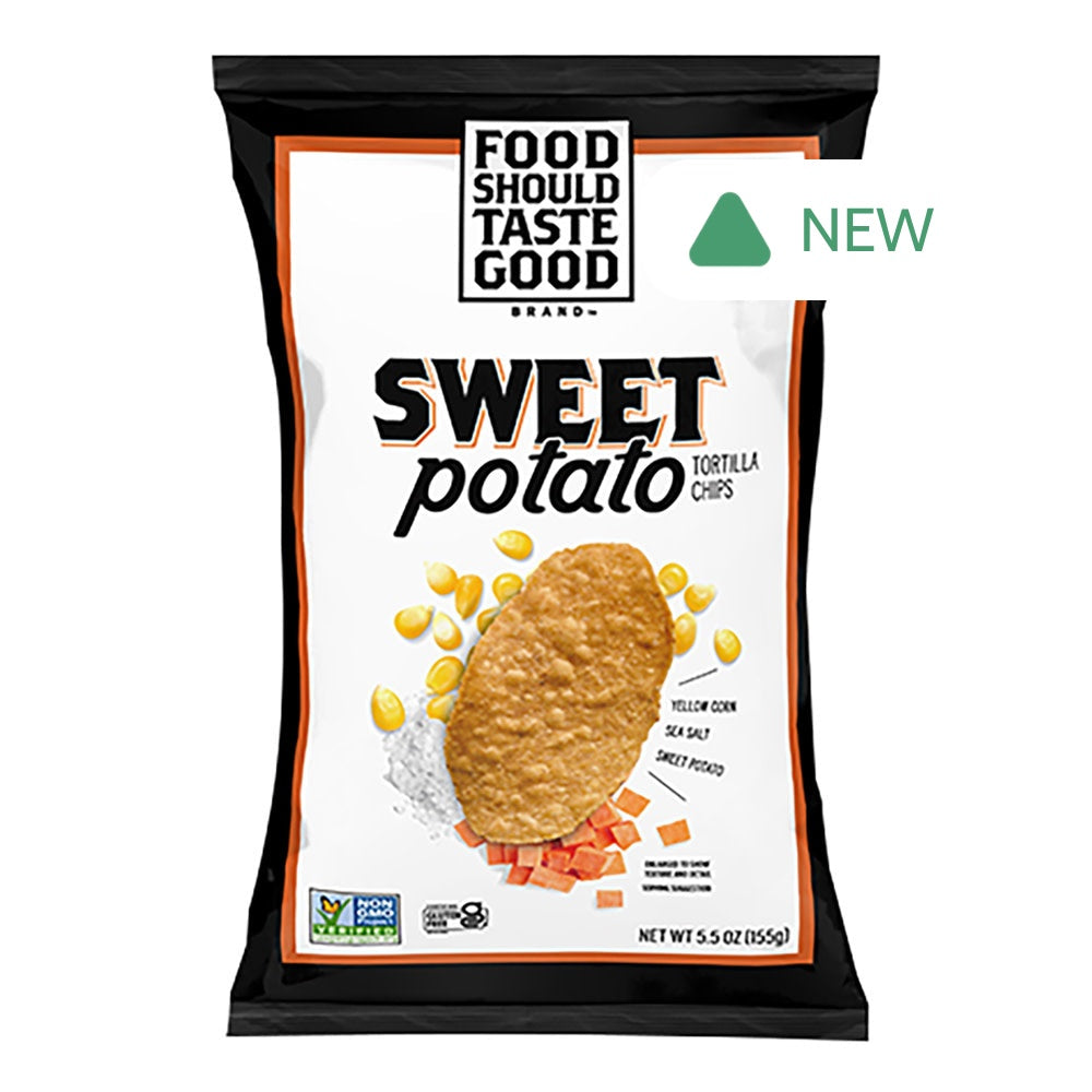 Wholesale Fstg Sweet Potato Tortilla Chips 5.5 Oz Bag- Bulk
