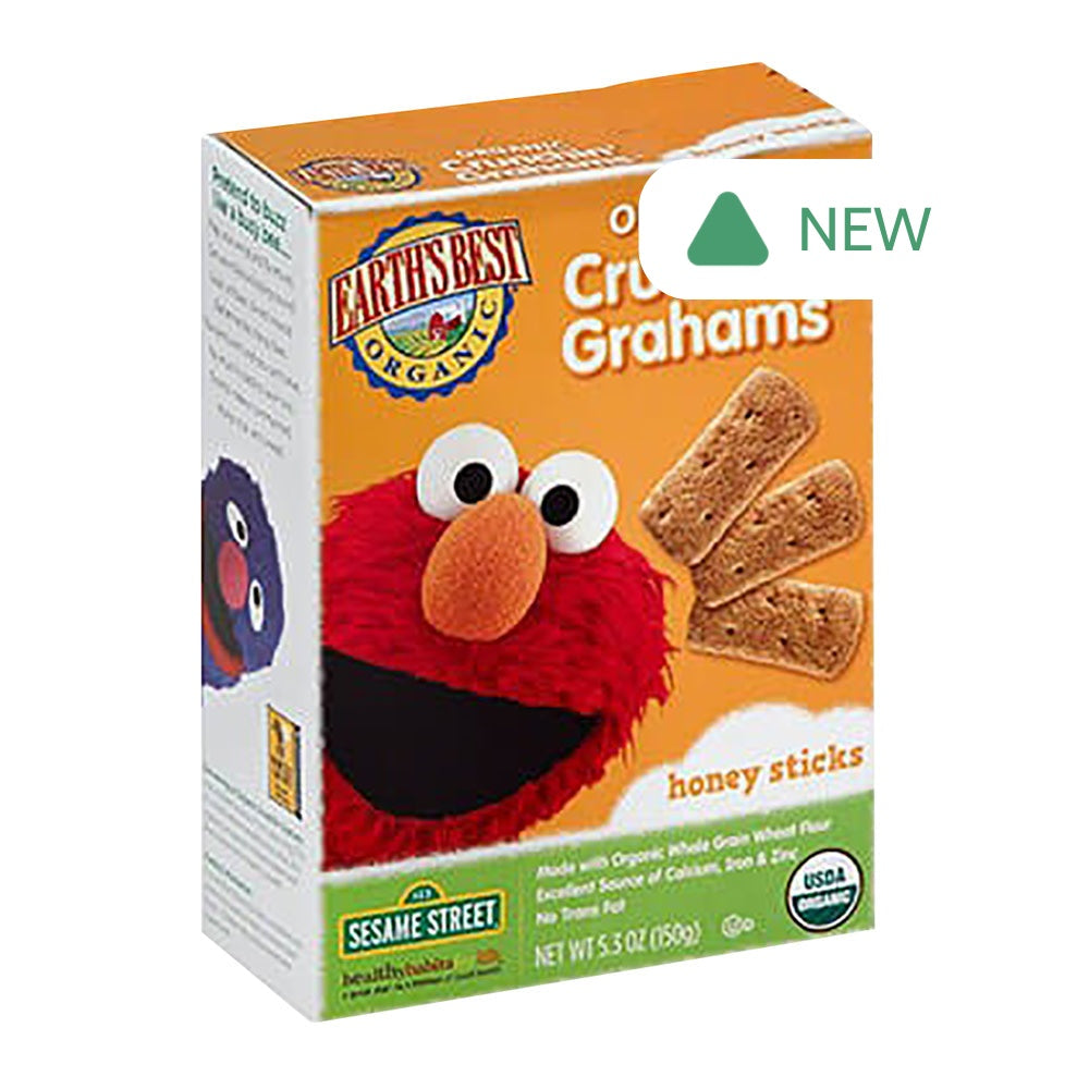 Wholesale Earth'S Best Organic Crunchin Grahams Honey 5.3 Oz Box- Bulk