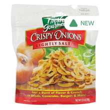 Wholesale Fresh Gourmet Lighty Salted Crispy Onions 3.5 Oz Pouch- Bulk