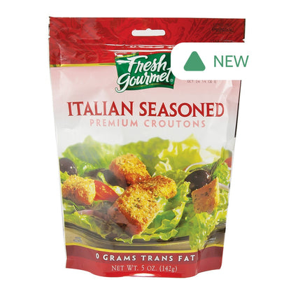 Wholesale Fresh Gourmet Italian Seasoned Croutons- Bulk