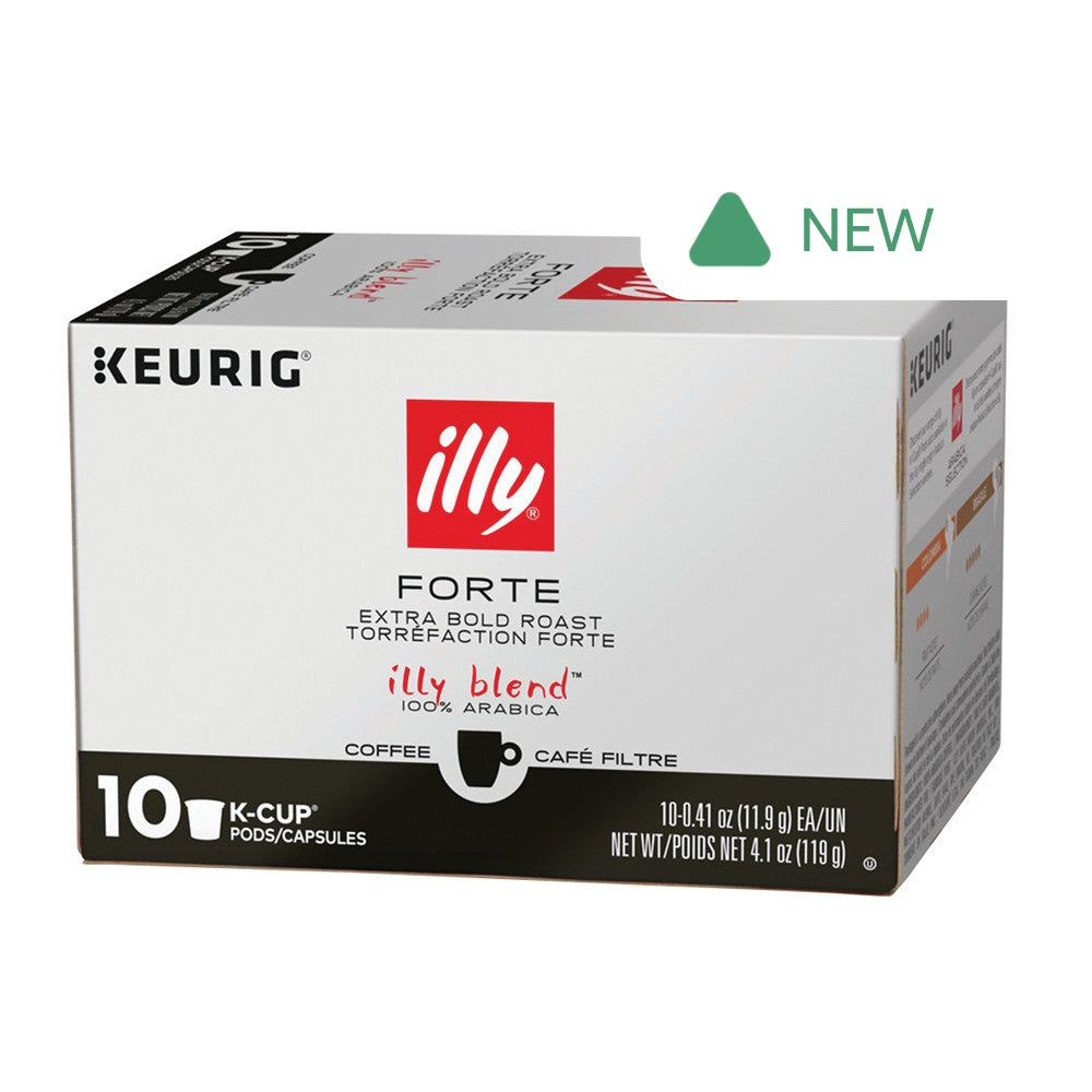 Wholesale Illy K-Cups Pods Forte Extra Dark Roast 10 Pc 4.1 Oz Box- Bulk