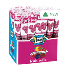 Wholesale Joray Raspberry Fruit Rolls 0.75 Oz- Bulk