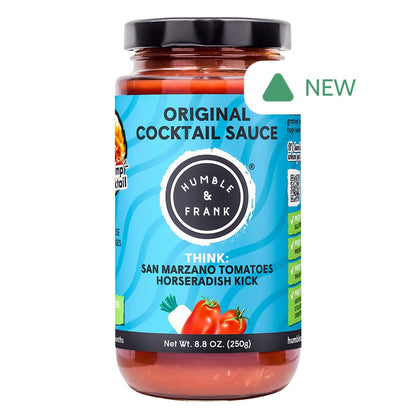 Wholesale Humble & Frank Original Cocktail Sauce 8.8 Oz Jar- Bulk