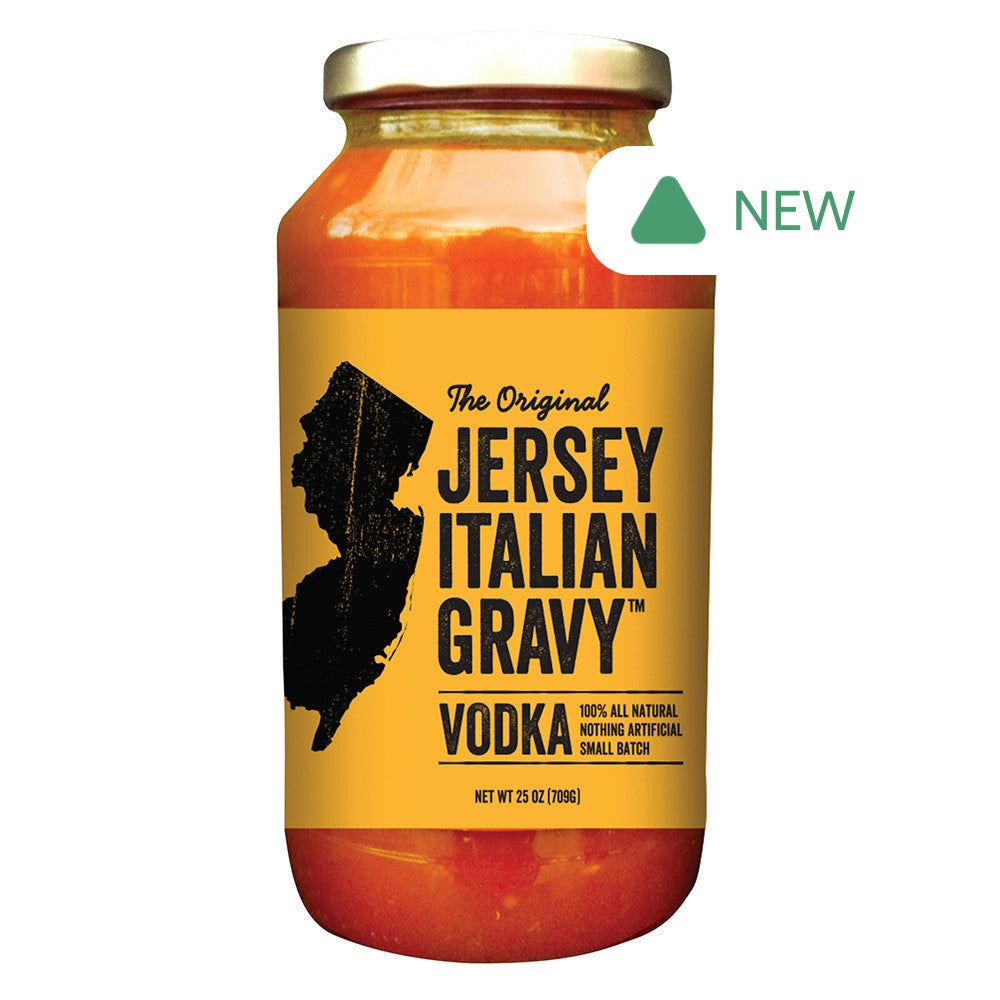 Wholesale Jersey Italian Gravy Vodka 24 Oz Jar- Bulk