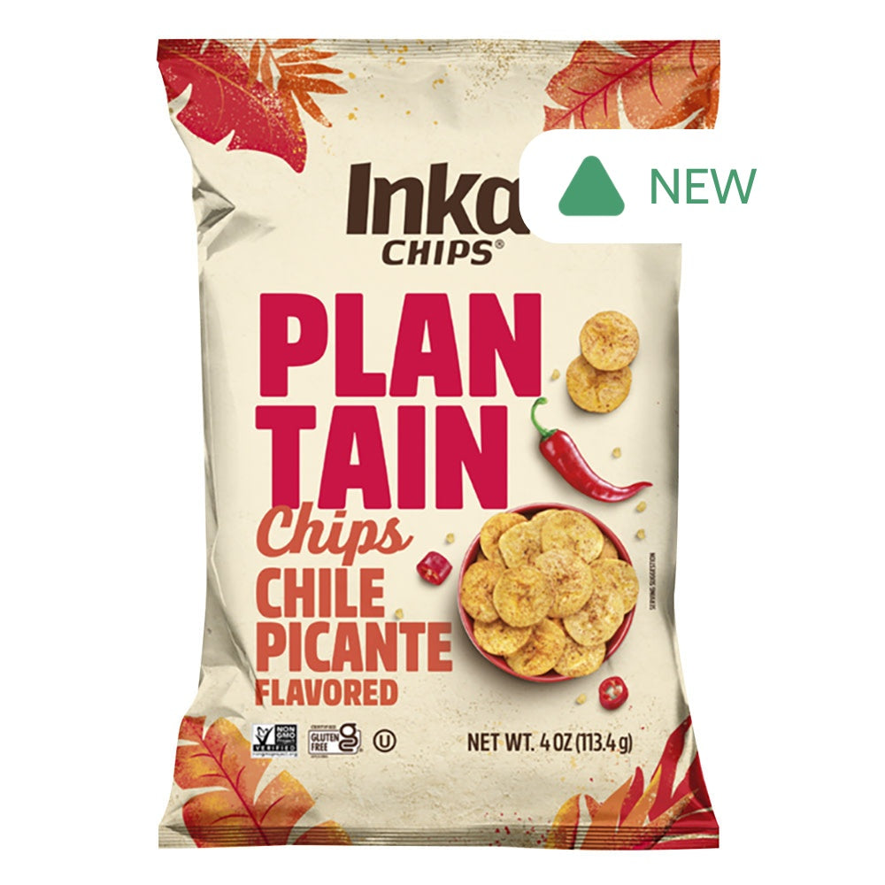 Wholesale Inka Chile Picante Plantain Chips 4 Oz Pouch- Bulk