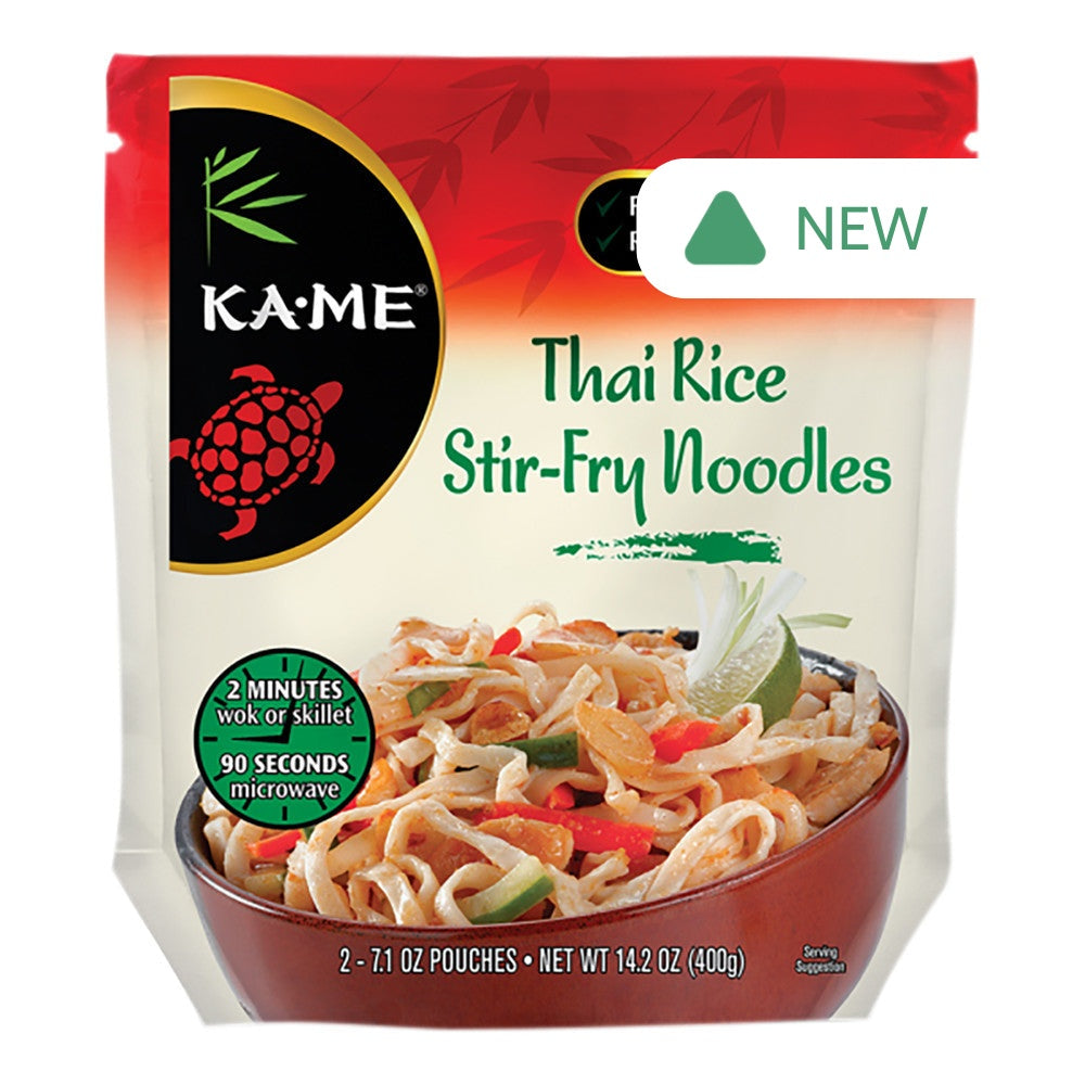 Wholesale Kame Thai Rice Stir Fry Noodles 14.2 Oz Pouch- Bulk