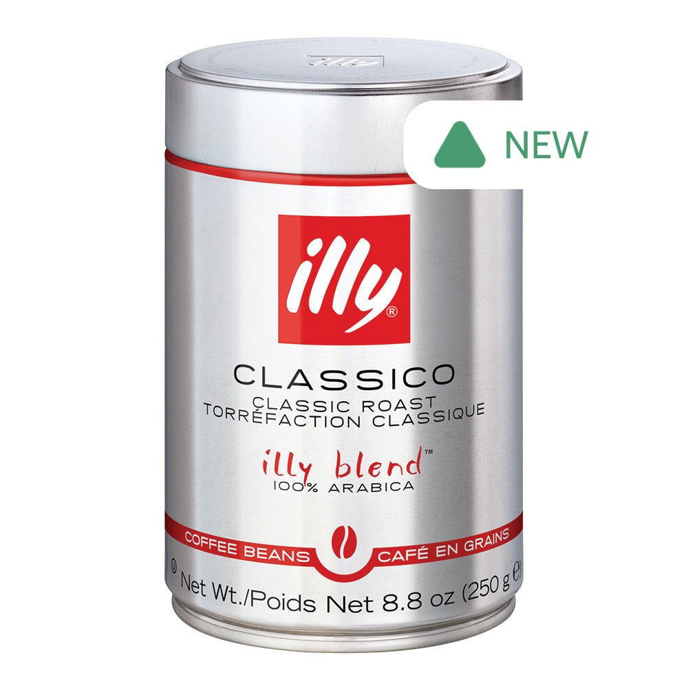 Wholesale Illy Whole Bean Classico Coffee Medium Roast 8.8 Oz Tin- Bulk