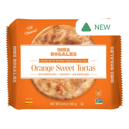 Wholesale Ines Rosales Orange Tortas 6 Pc 6.34 Oz- Bulk