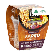 Wholesale Kitchen & Love Ready To Eat Farro Grilled Vegetables & Herbs 7.9 Oz- Bulk