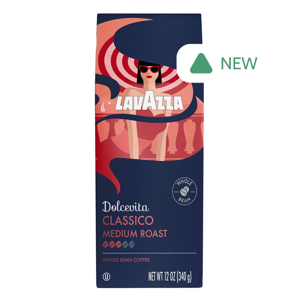 Wholesale Lavazza Whole Bean Classico 12 Oz Pouch- Bulk