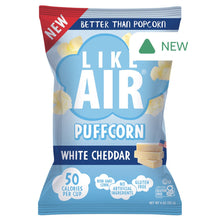 Wholesale Like Air White Cheddar Puffcorn 4 Oz Bag- Bulk