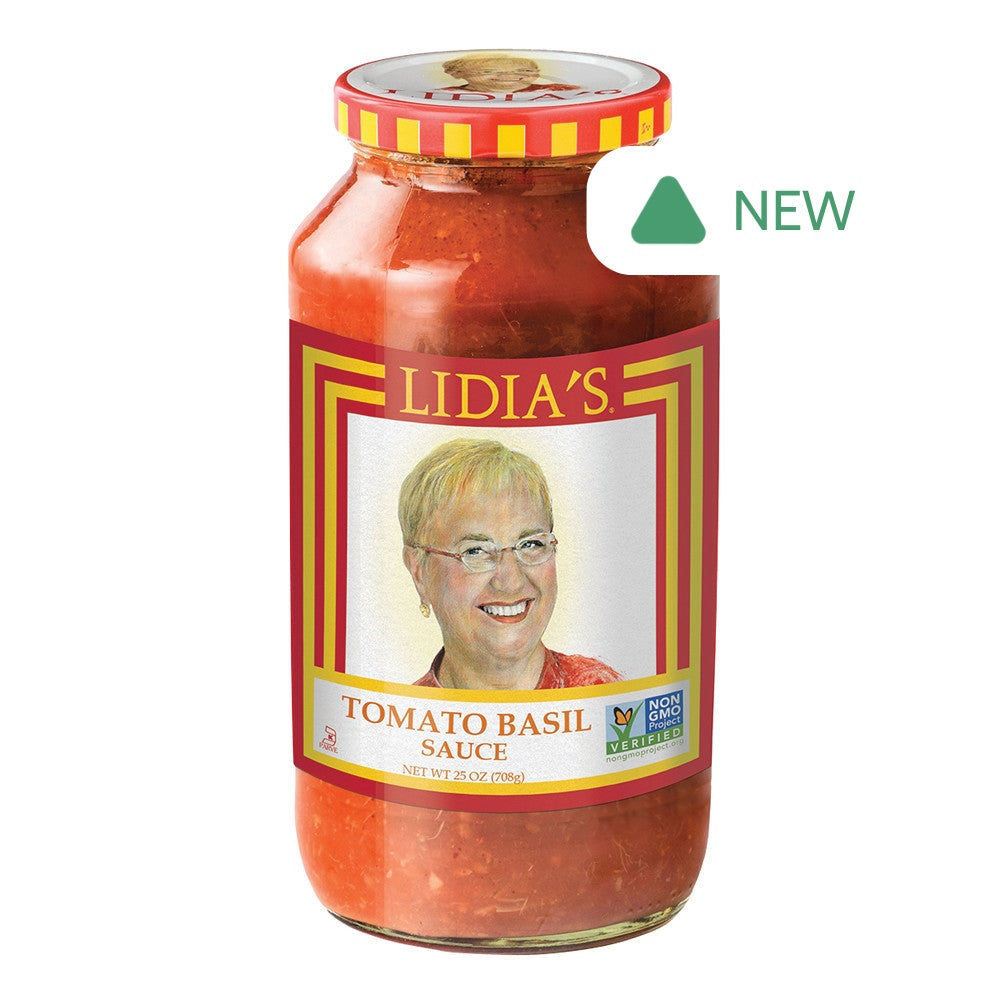 Wholesale Lidia'S Tomato Basil Pasta Sauce 25 Oz Jar- Bulk