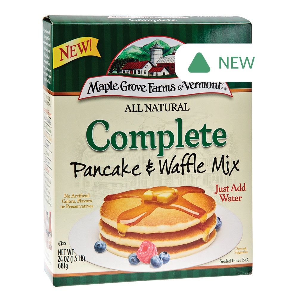 Wholesale Maple Grove Farms All Natural Complete Pancake & Waffle Mix 24 Oz Box- Bulk
