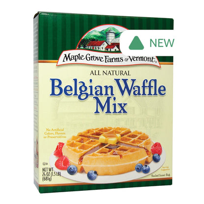 Wholesale Maple Grove Farms All Natural Belgian Waffle Mix 24 Oz Box- Bulk