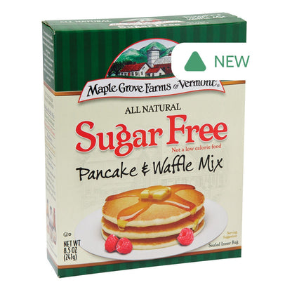 Wholesale Maple Grove Farms All Natural Sugar Free Pancake And Waffle Mix 8.5 Oz Box- Bulk