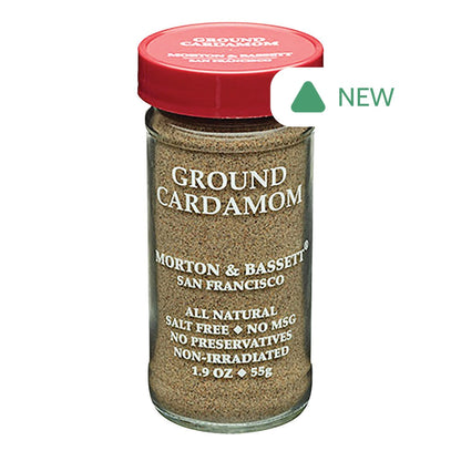 Wholesale Morton & Bassett Ground Cardamom 1.9 Oz Shaker- Bulk