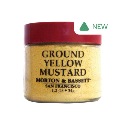 Wholesale Morton & Bassett Ground Mustard 1.2 Oz Mini Jar- Bulk